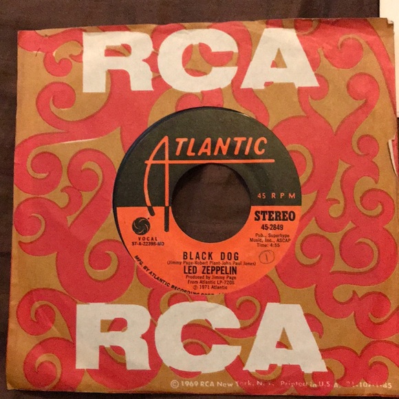 Two Led Zeppelin 45s - Picture 4 of 5